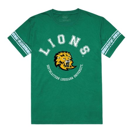 W REPUBLIC W Republic 504-385-KEL-03 Southeastern Louisiana University Men Football T-Shirt; Kelly - Large 504-385-KEL-03